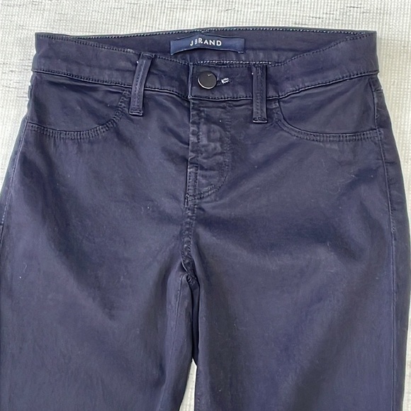 J Brand Jeans Black Super Skinny Stretchy Denim Size 24 - Picture 4 of 11